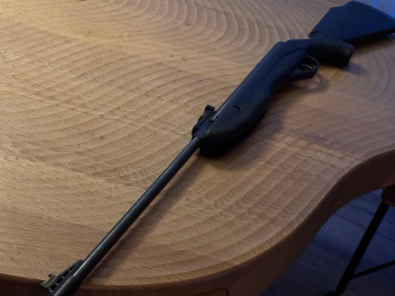 Luchtbuks met toebehoren