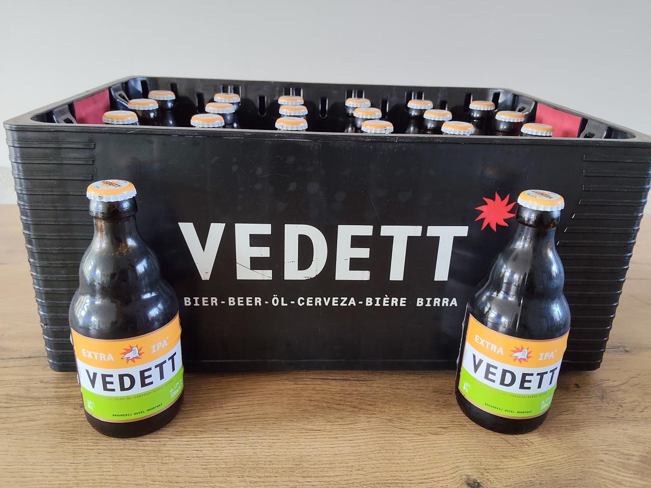 2 kratten Vedett Extra IPA speciaalbier