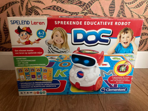Clementoni Doc Educatieve Robot - speel en leer!