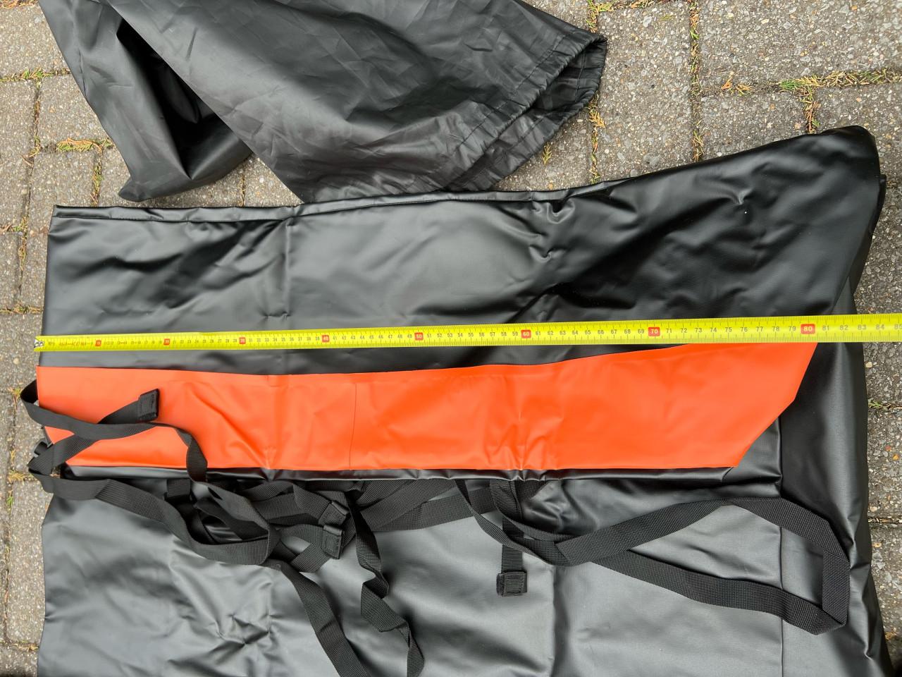 Opvouwbare daktas voor op auto met 560 liter ruimte