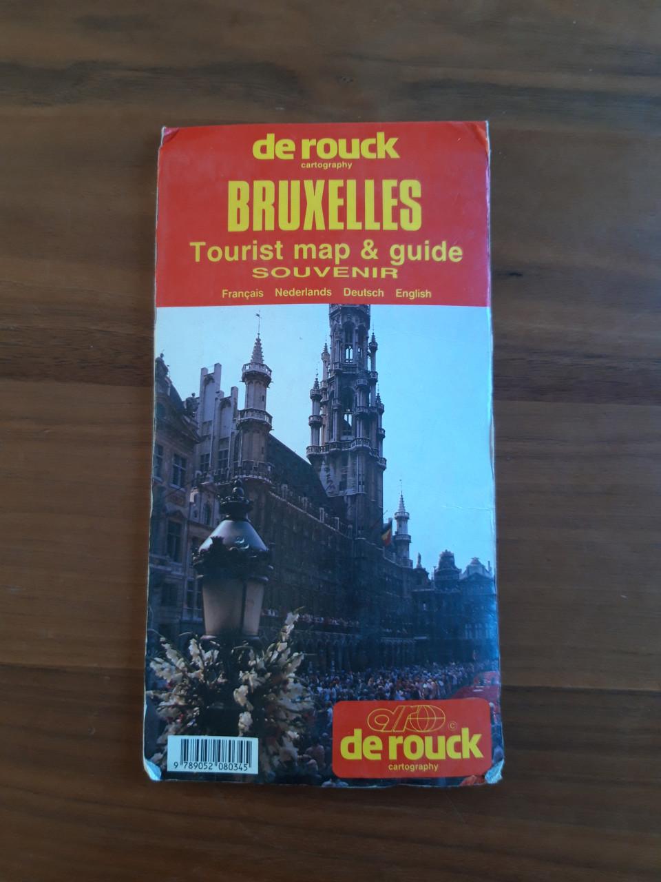 Stadsplattegrond Brussel De Rouck.