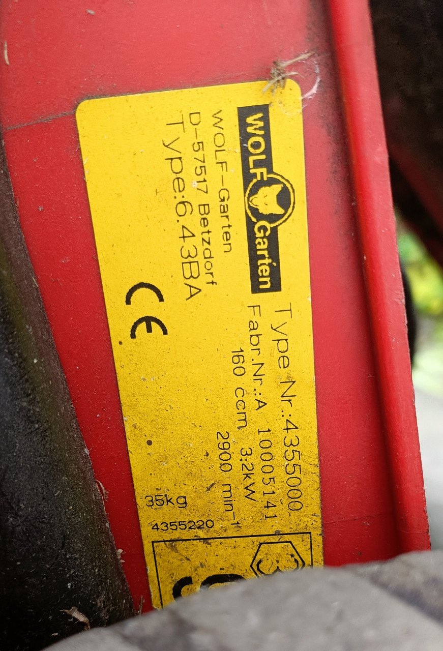Wolf Garten motormaaier