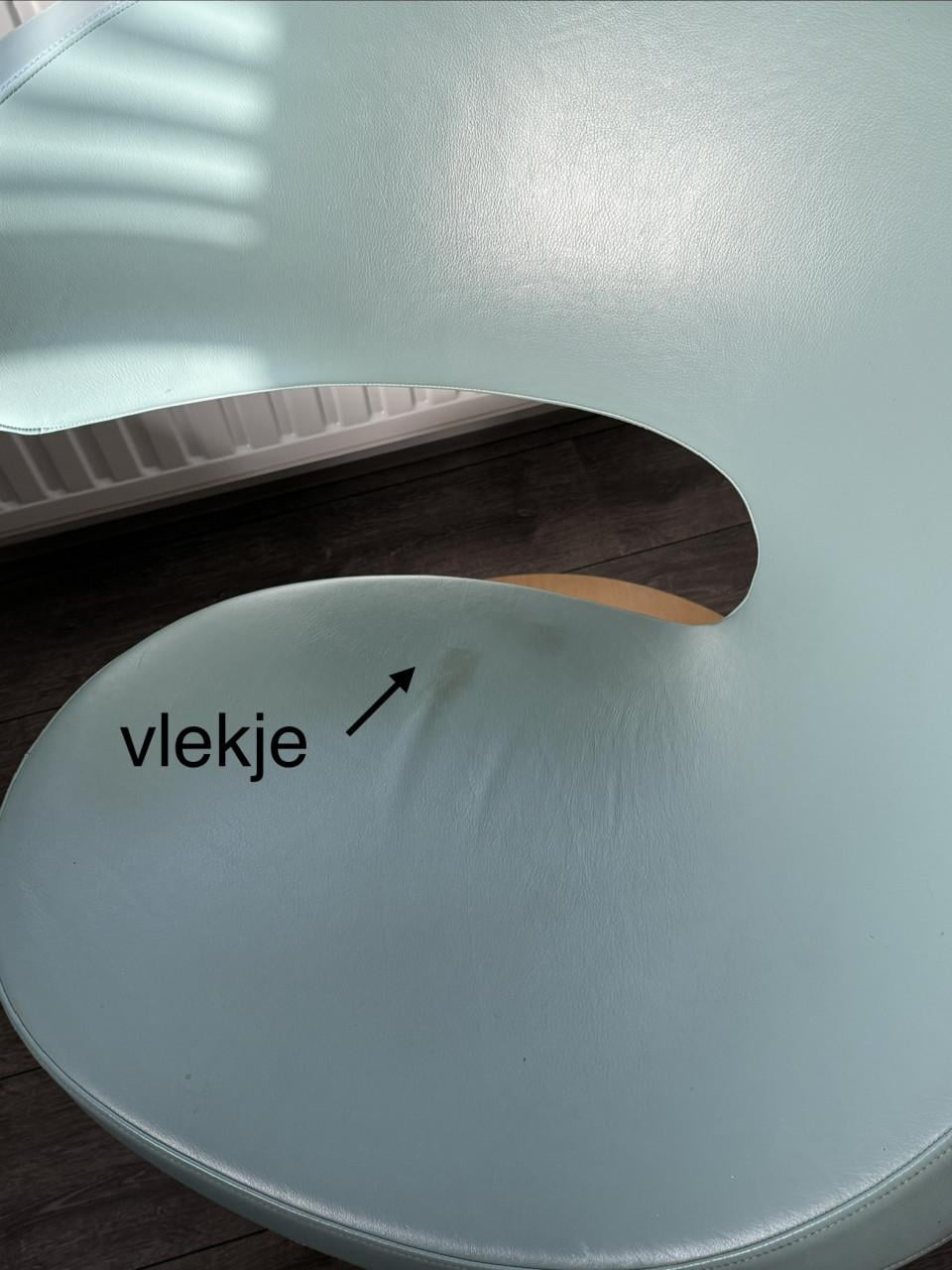Comfortabele Varier Peel stoel met voetenbank – leer – zeer goede staat