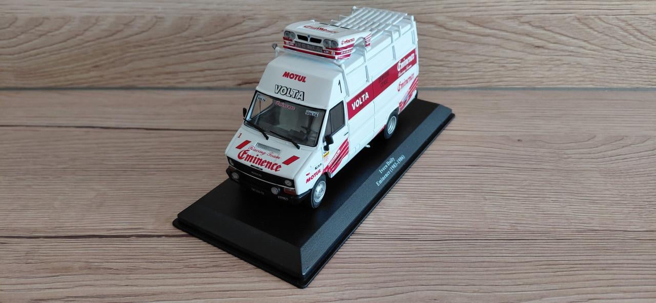 Iveco Daily service bus Eminence racing rally team 1983-1986