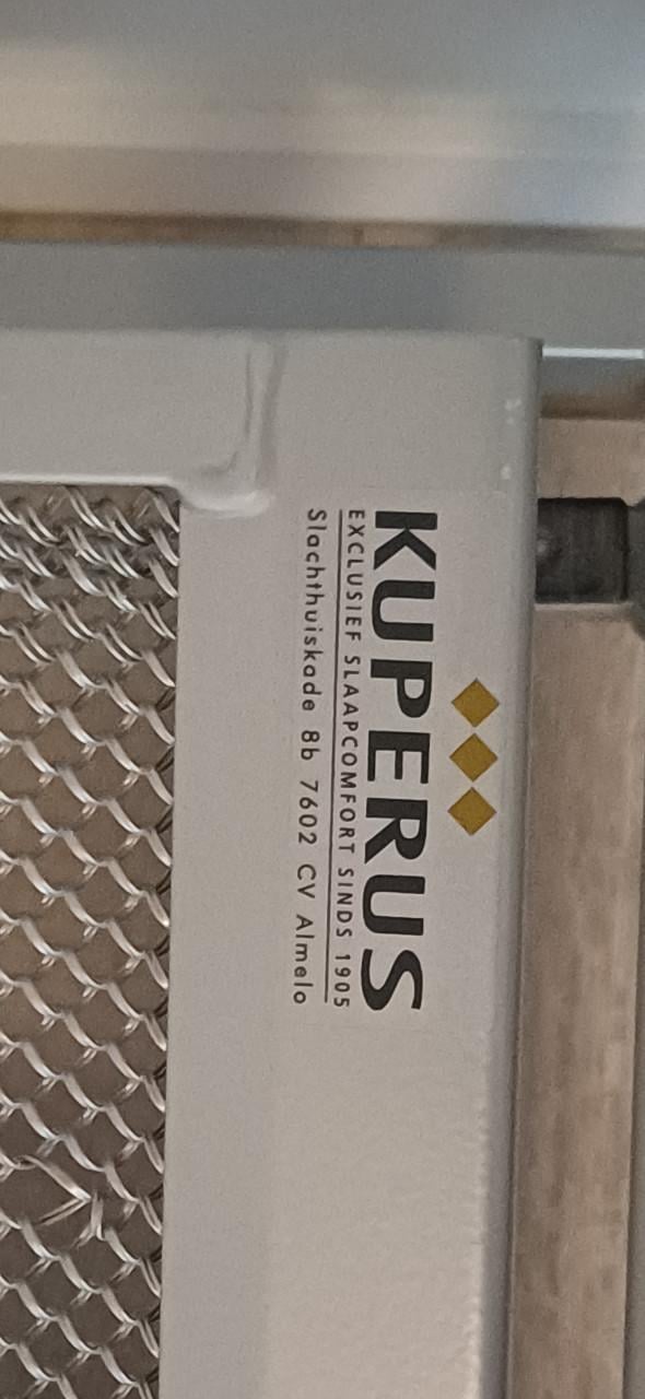 1-persoons bed incl. matras