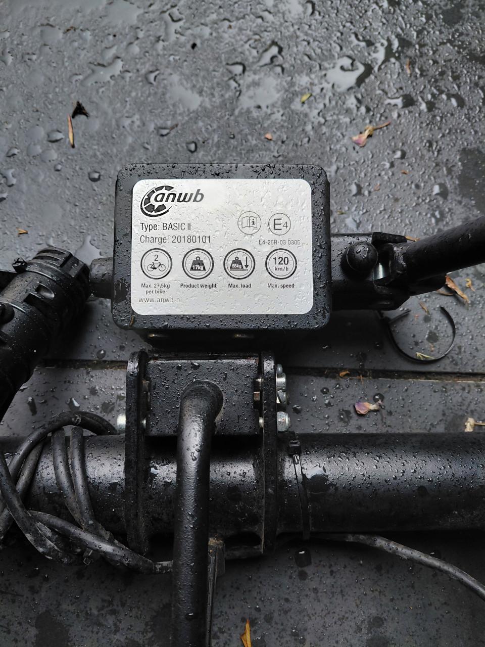 Anwb fietsendrager  type basic II