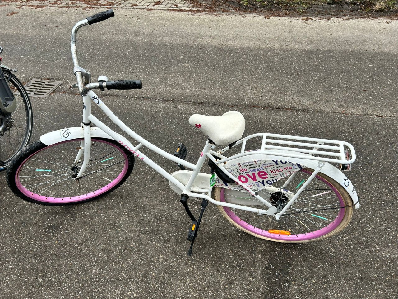 2CYCLE MEISJESFIETS OPKNAPPERTJE