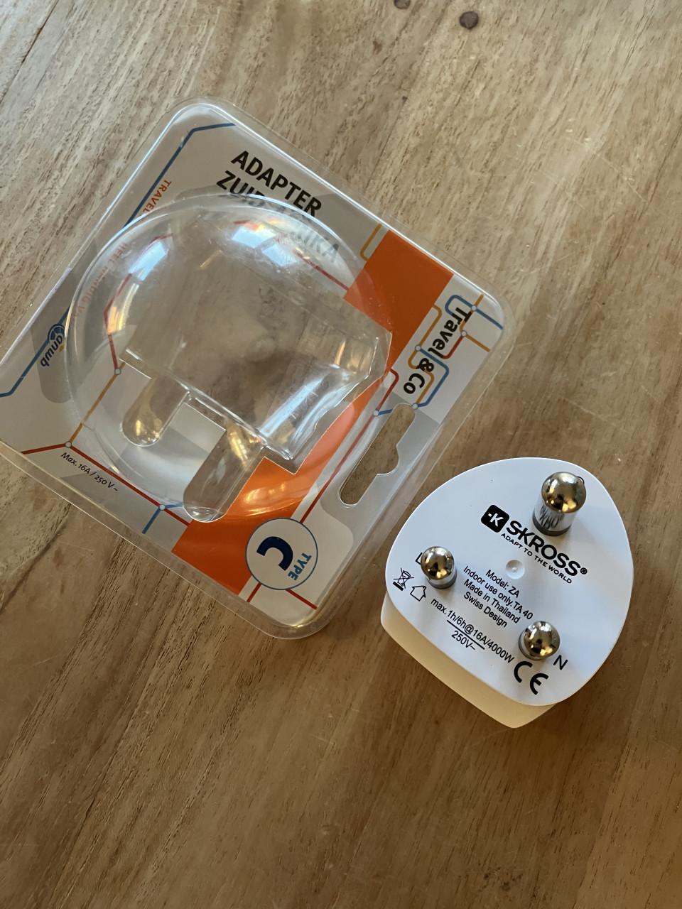 Reis- / verloopstekker Zuid-Afrika