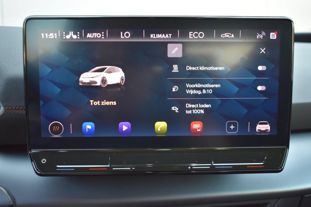 Cupra Born business one 62 kwh soh 91,6% | camera | acc | sfeerverlichting 