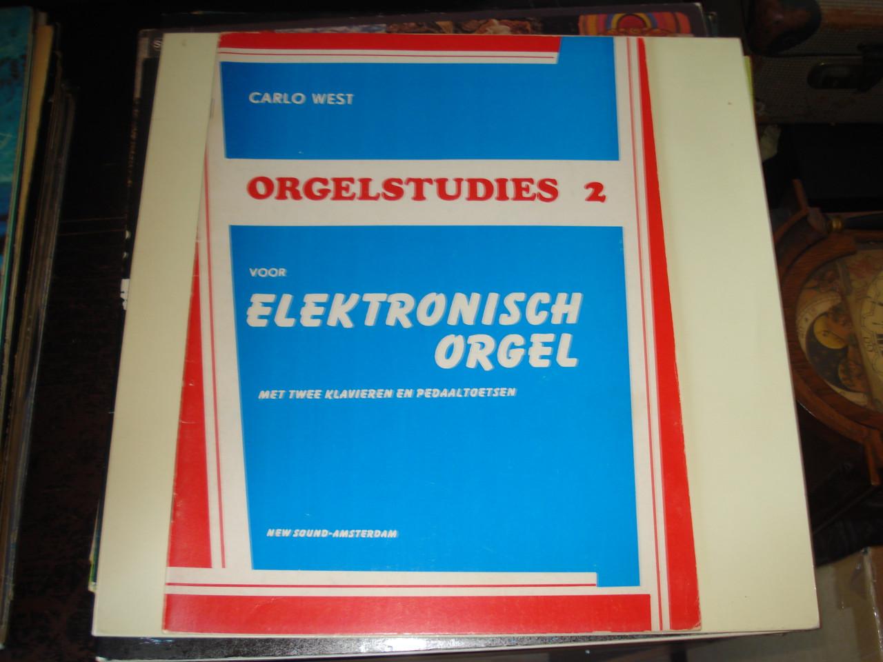 Doos elektr orgelboeken