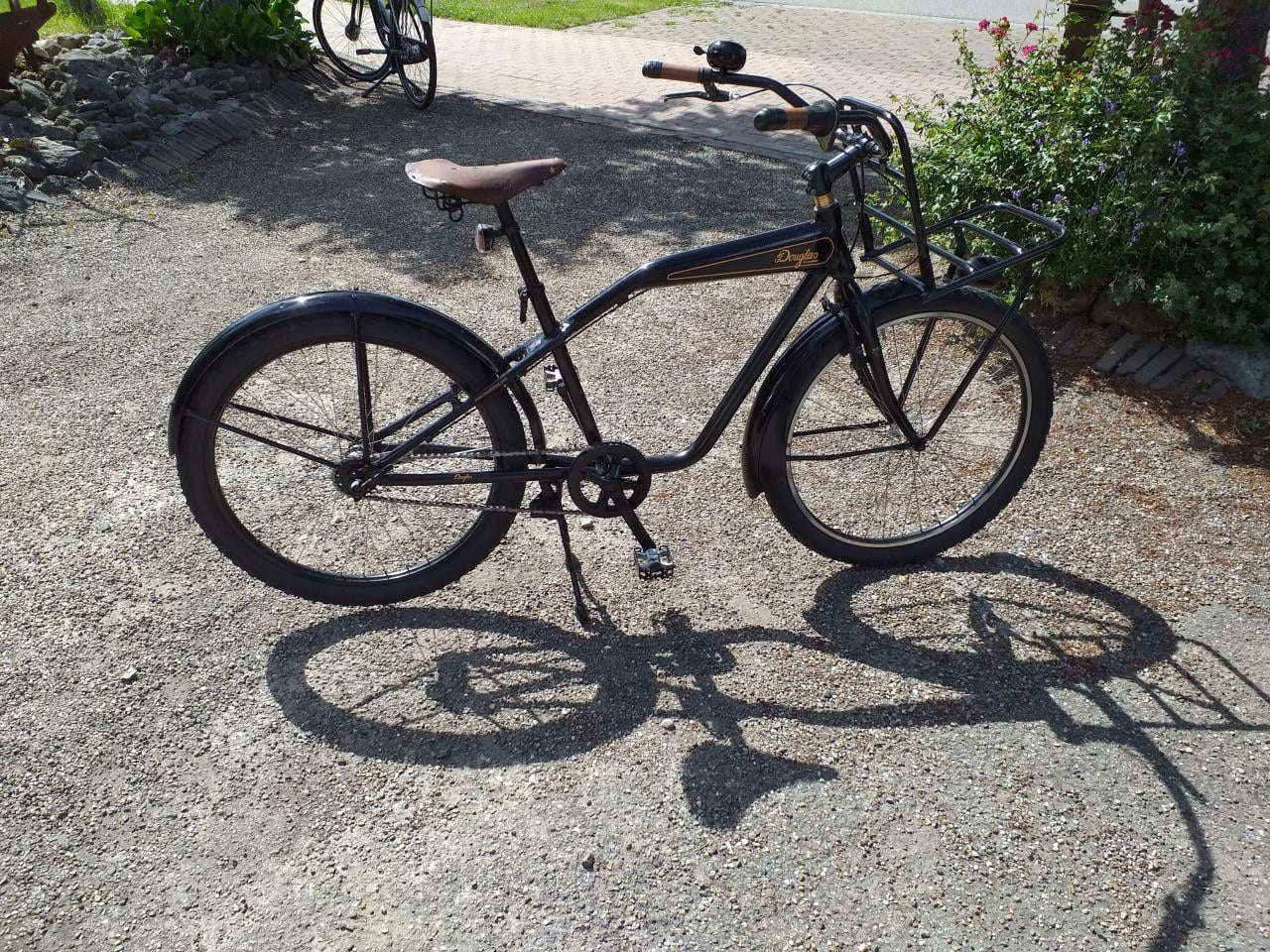 """"CRUISER DOUGLAS HAWK CLASSIC UNIEKE FIETS speciaal model""""