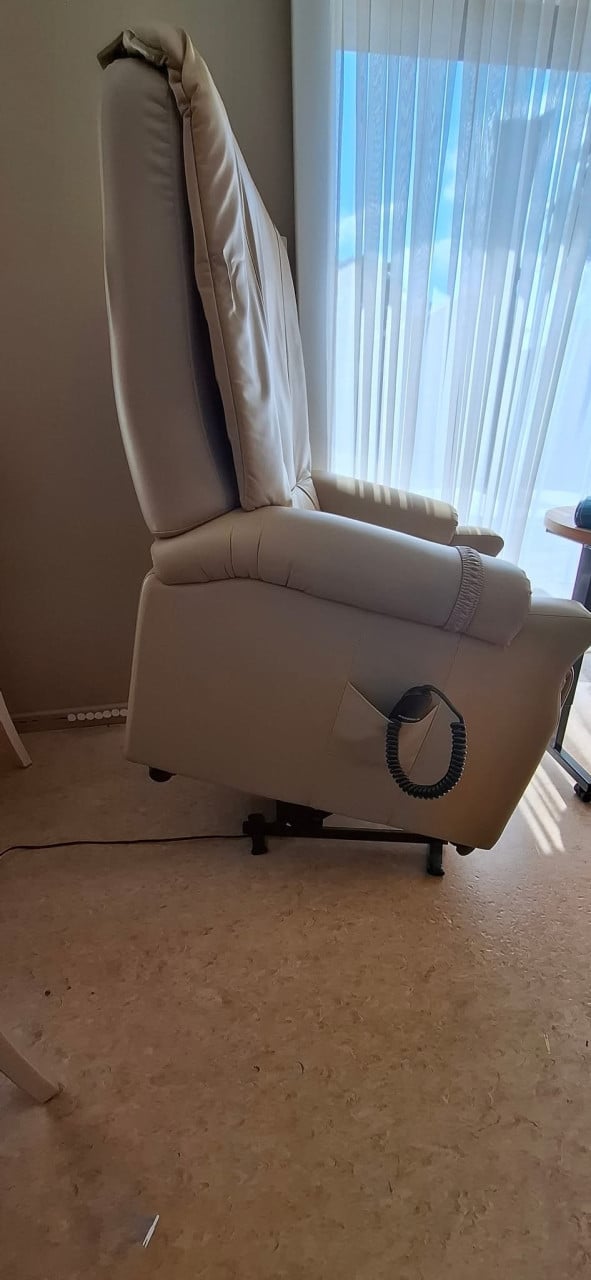 Lederen elektrische relax zetel