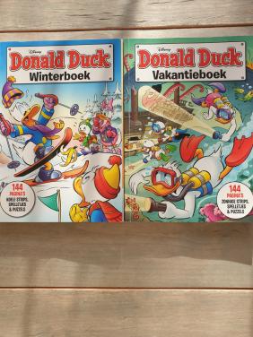2 Donald  Duck vakantie boeken
