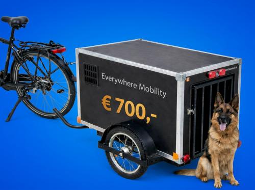 De Hondentrailer van Everywhere Mobility – Veilig, Comfortabel