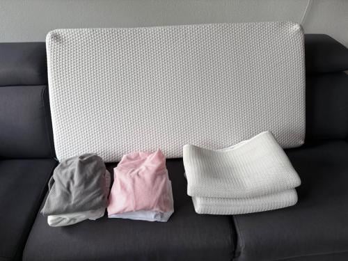 Zeer met matras van Aerosleep met toppers en hoezen