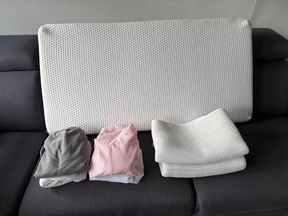 Zeer met matras van Aerosleep met toppers en hoezen
