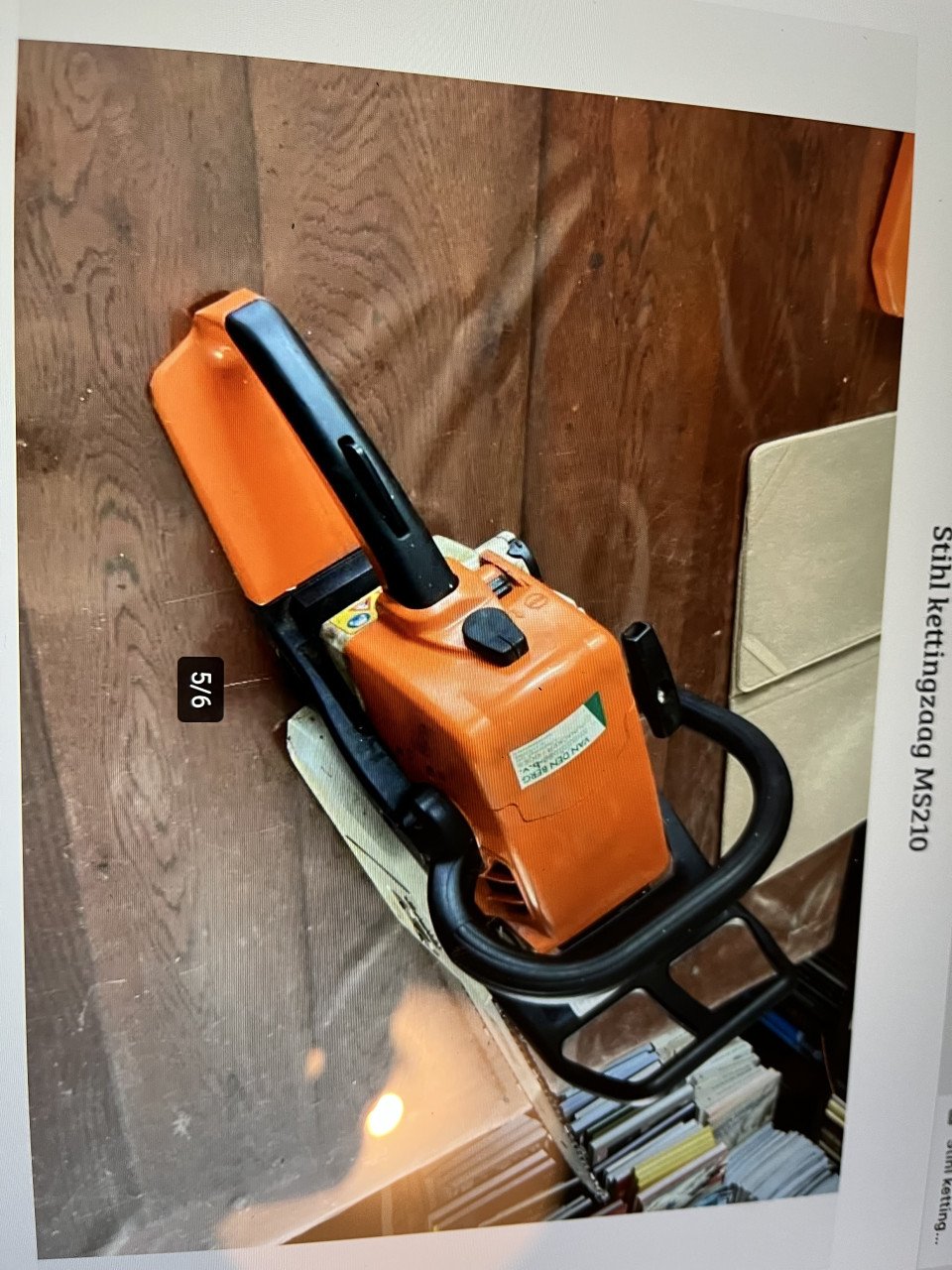 Stihl kettingzaag MS 210