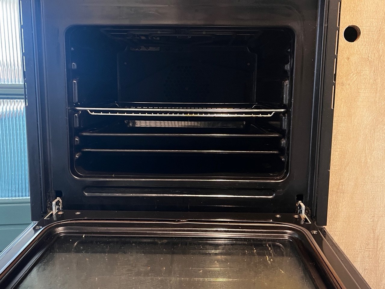 Inbouwoven, groot model met grill