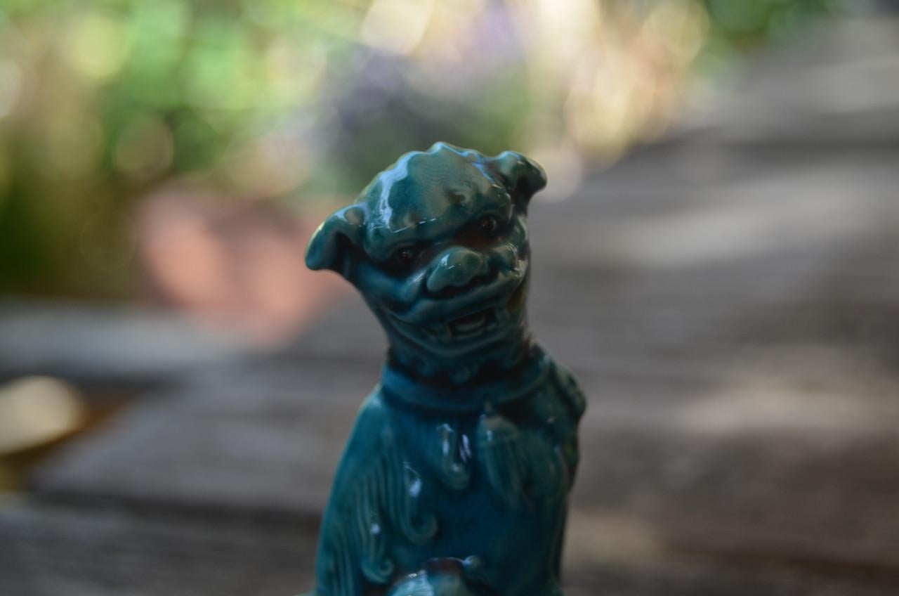2 Chinese Foo Dogs + 1 reserve in prima staat