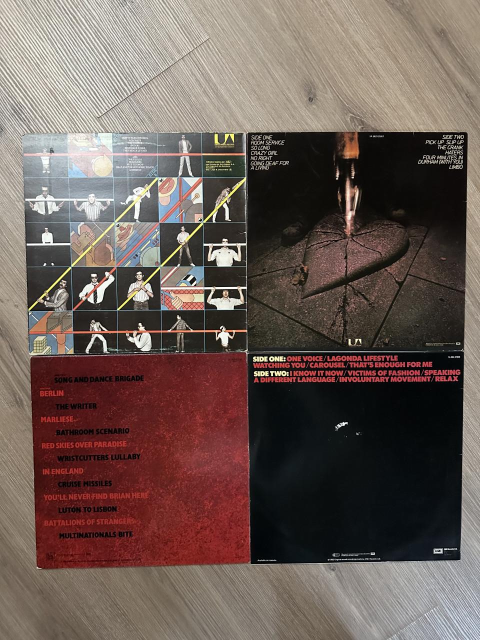 Fischer Z + John Watts / 4 x vinyl LP