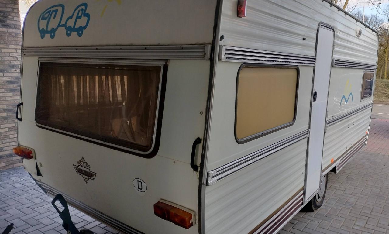 KOOPJE!!! Hobby caravan voor 1000 euro