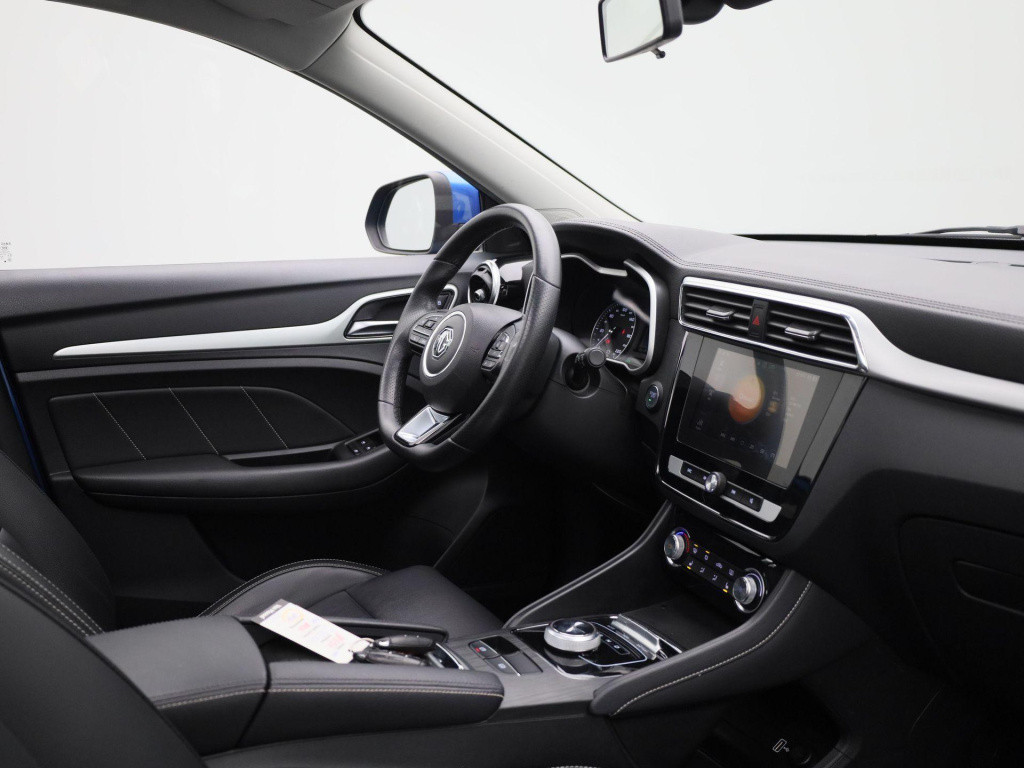 MG Zs-ev luxury 45 kwh | automaat | panoramadak | lederen bekleding | achte