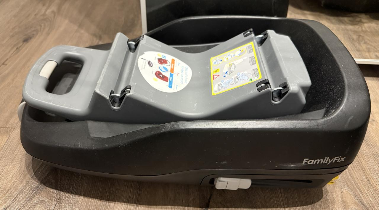 Kinder auto stoel met iso fix