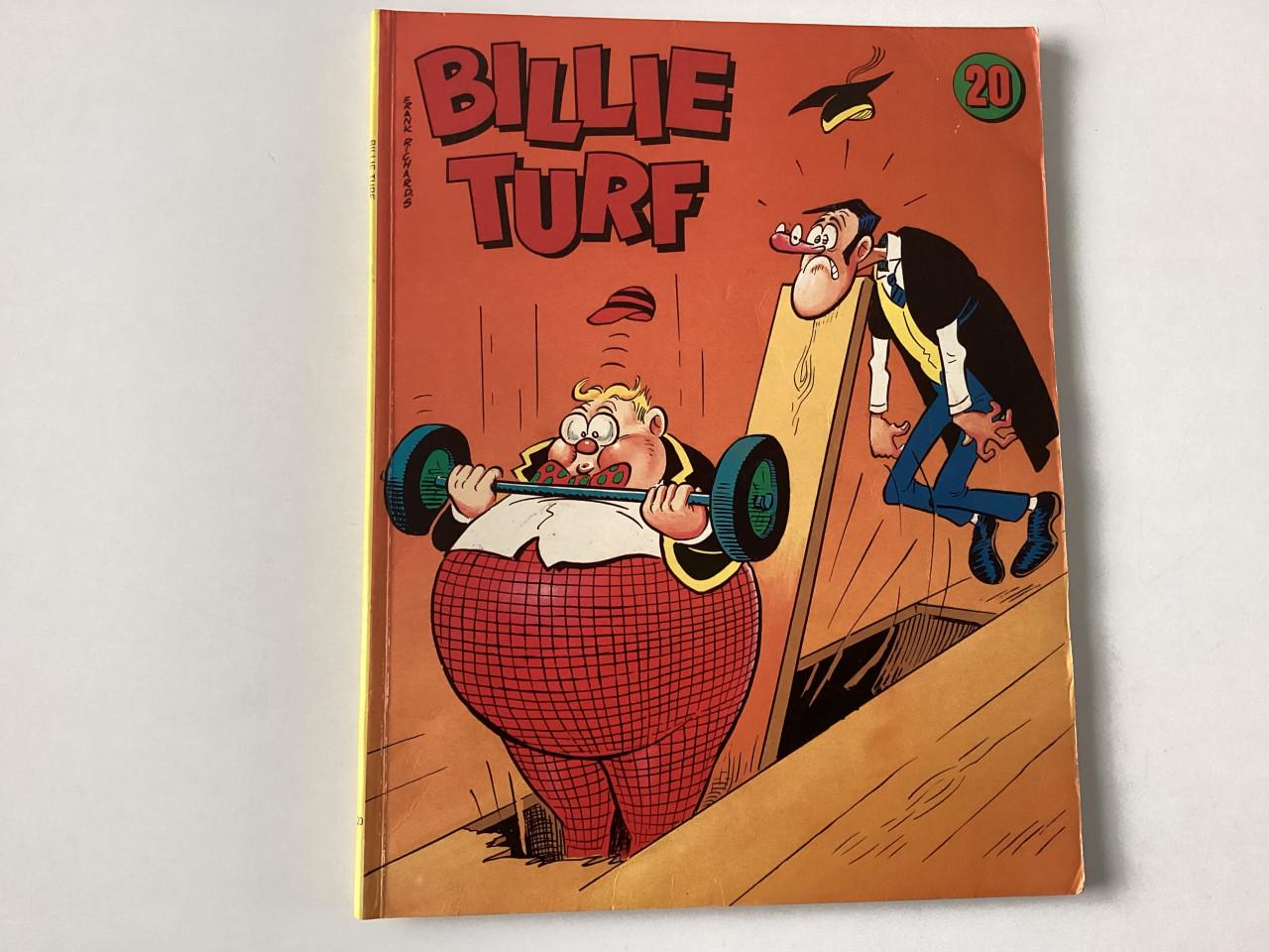 Verschillende stripboekjes van Billie en Bessie Turf en Sjors en Sjimmie.