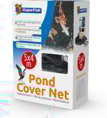 SuperFish Pond Cover Net 5x4 meter afdeknet