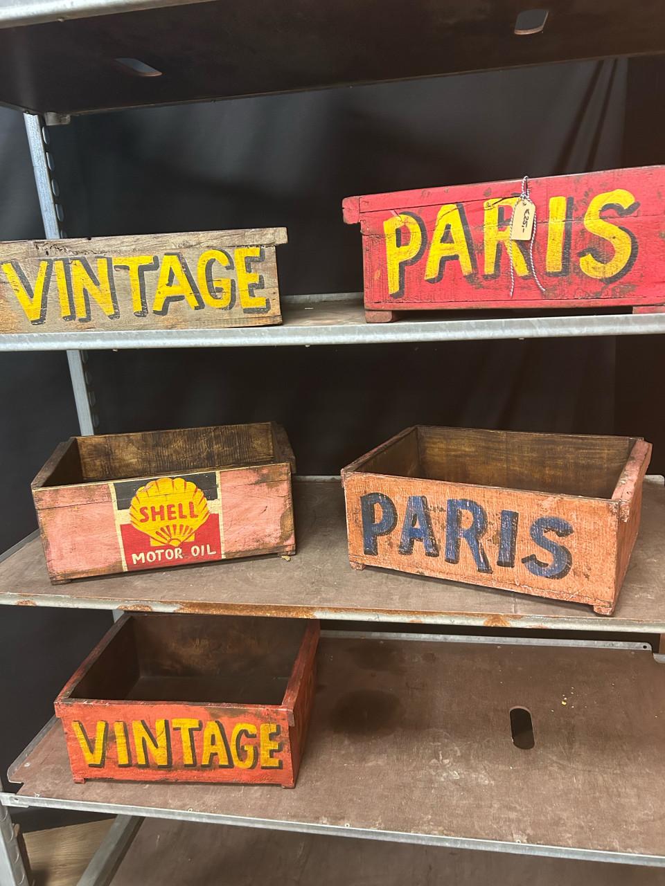 Brocante kistjes met hoge kortingen