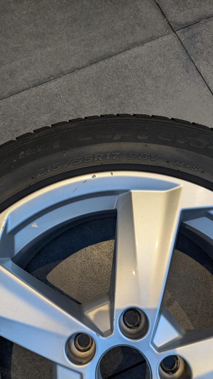 Winterbanden met velg