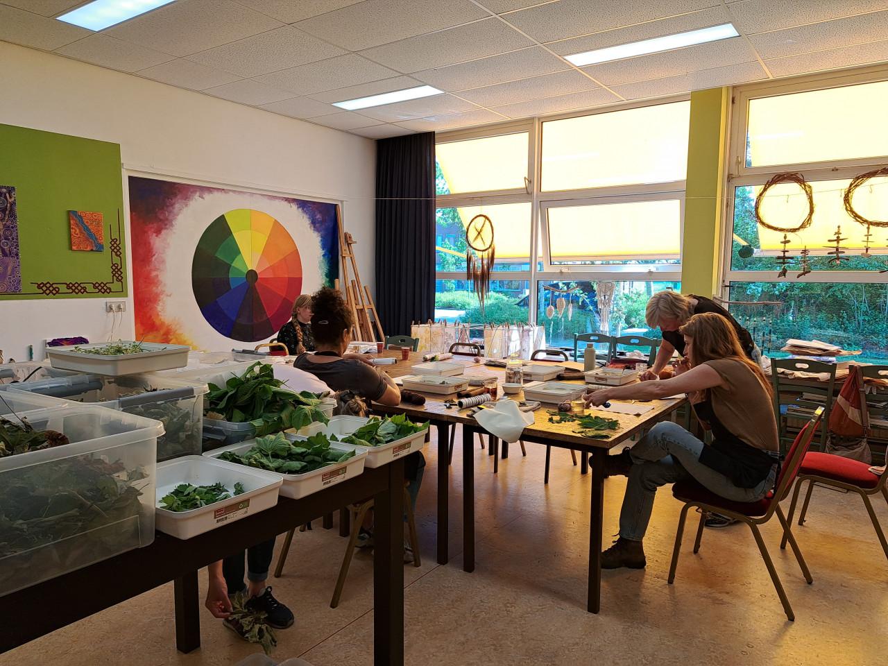 Workshop Ecoprinten Basis 13 Februari