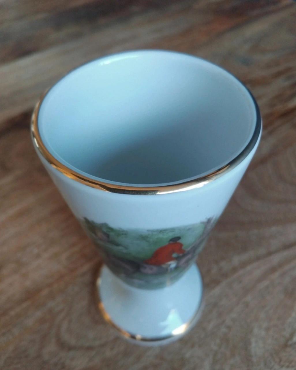 Vintage Porselein Mazagran-beker