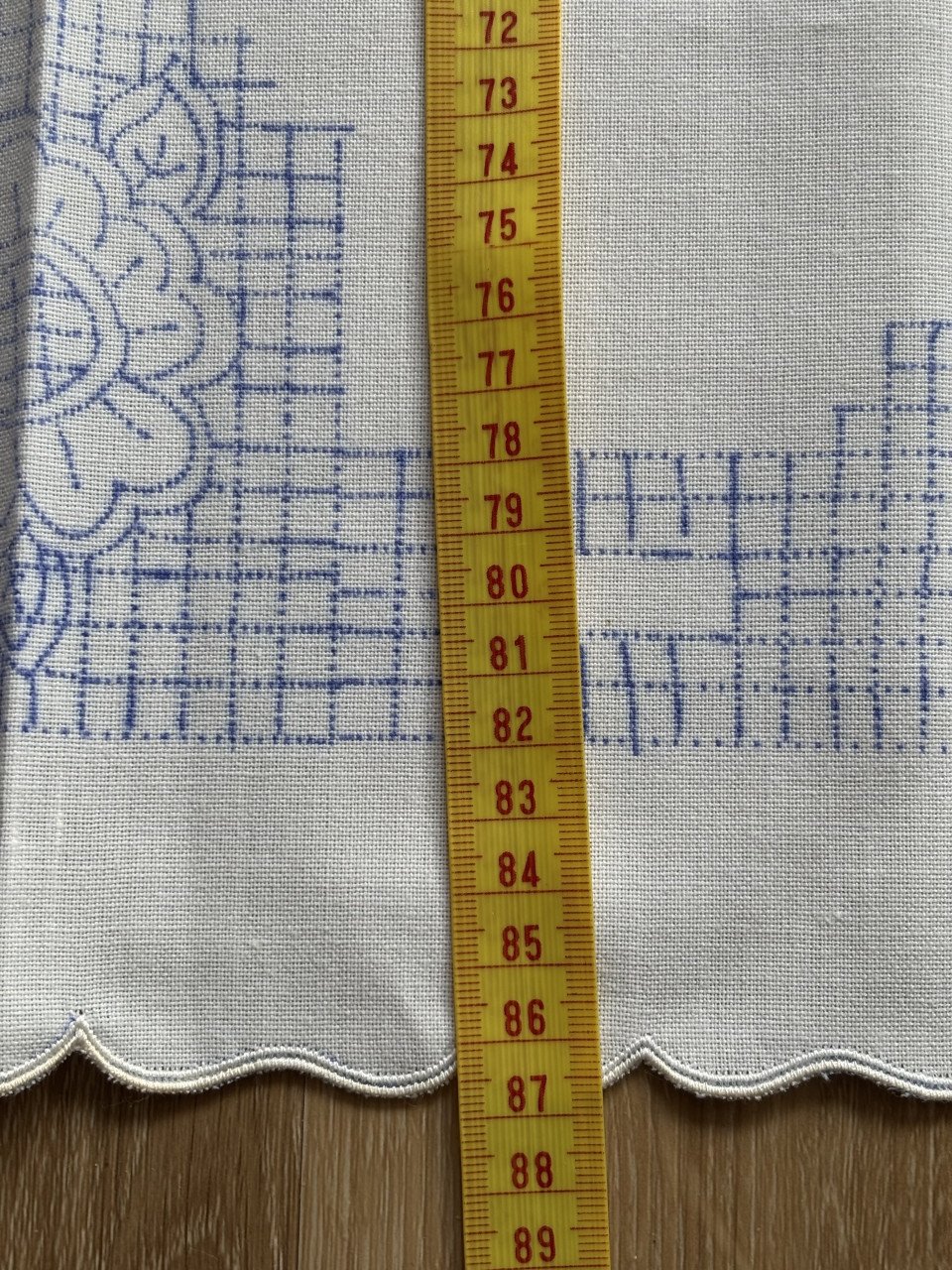 TAFELKLEED OM TE BORDUREN, VOORBEDRUKT