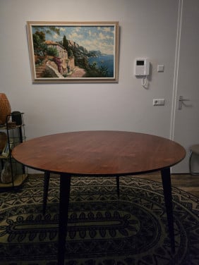 Ronde tafel 120cm hoogte 75cm