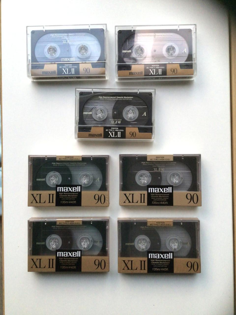 Cassettebandjes Maxell