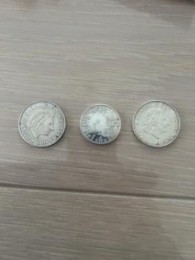 Verzamelen zilveren munten