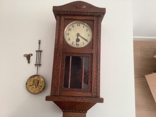 Wandklok klein opknapper