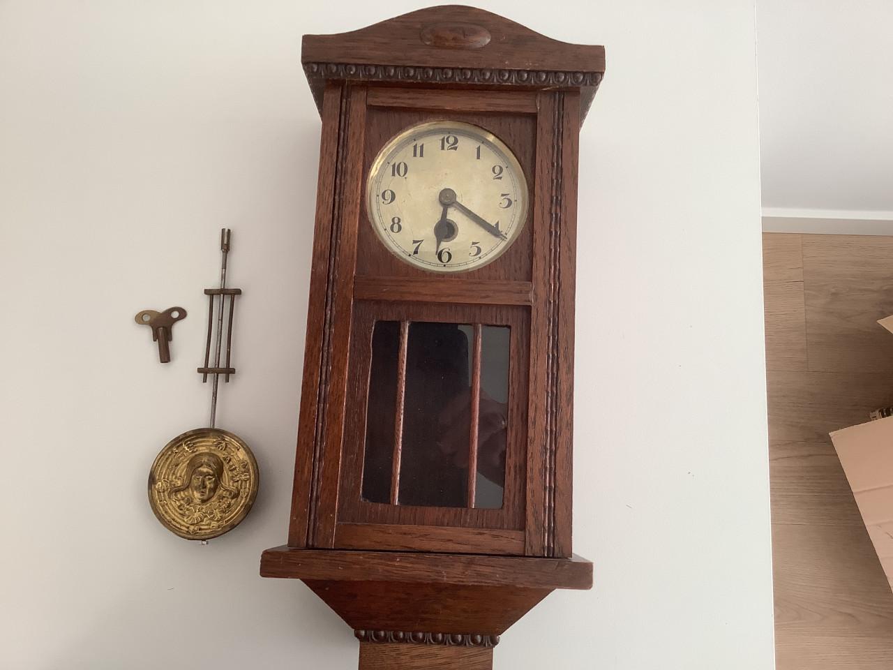 Wandklok klein opknapper