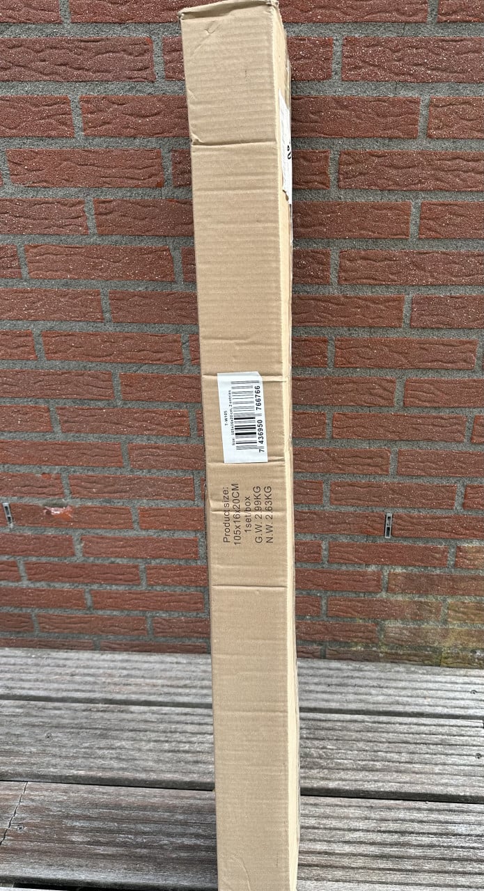 Vangkooi met 2 ingangen