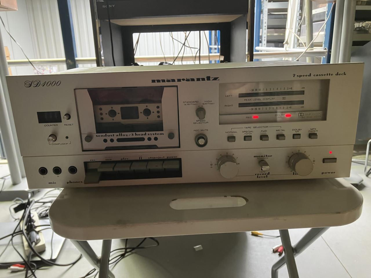 Marantz PM-500 en ST-400 vintage versterker + tuner geserviced met garantie