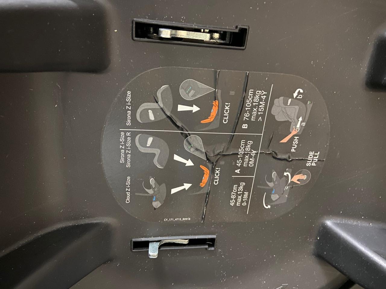 Cybex base isofix geschikt voor Cloud Z i-Size