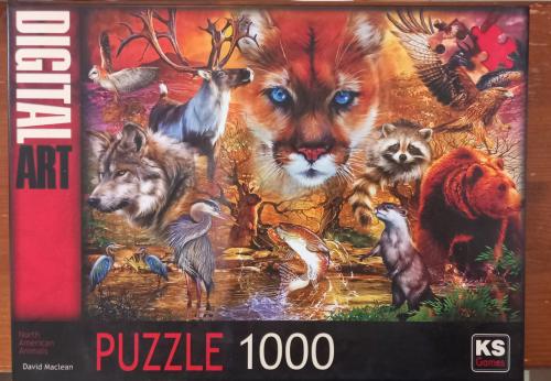 Puzzel Dieren uit Noord-Amerika