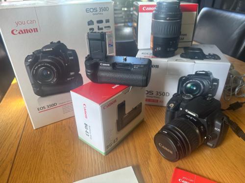 Canon EOS 350D complete set