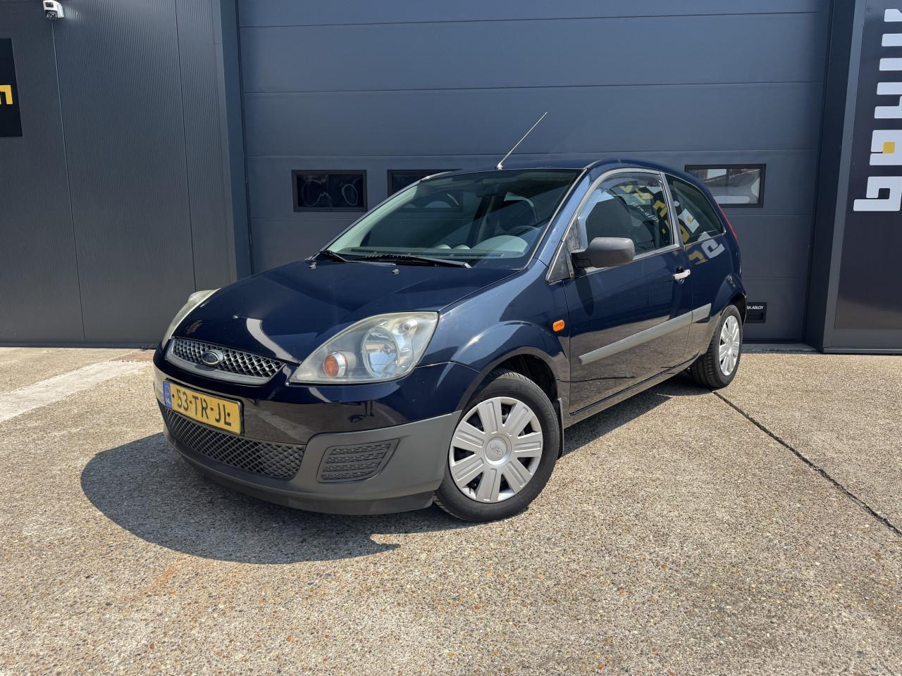 Ford Fiesta 1.3 51KW Futura 3DRS 2007 Blauw Airco Apk Nap