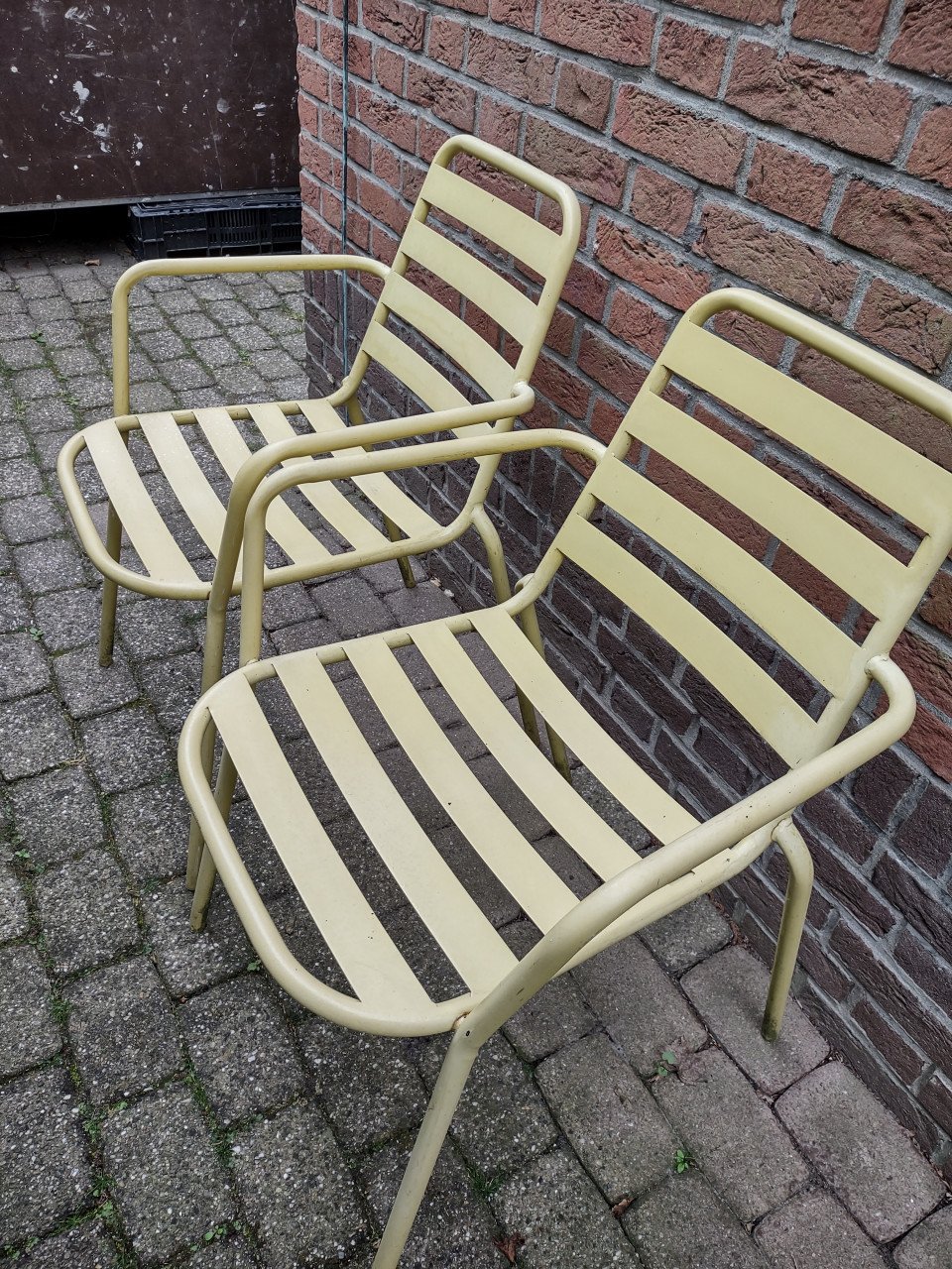Tuinstoelen van metaal