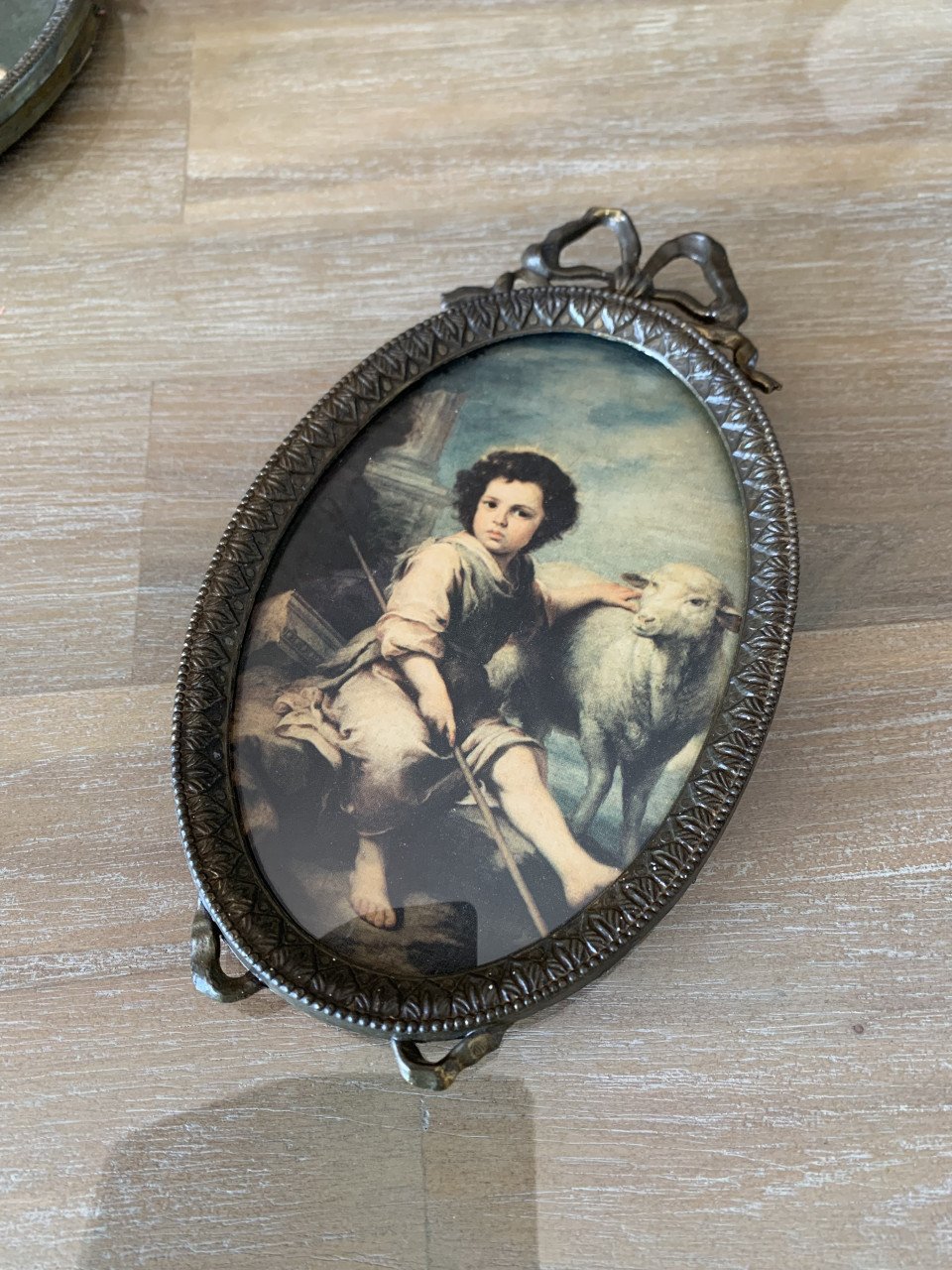 ✨Twee Prachtige Sfeervolle Antieke Fotolijstjes uit Italië✨