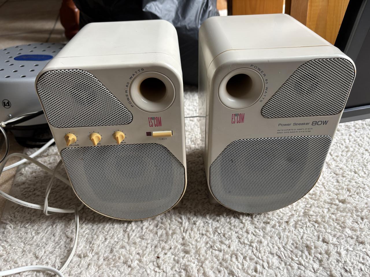 Speakers, Boxen  80 watt