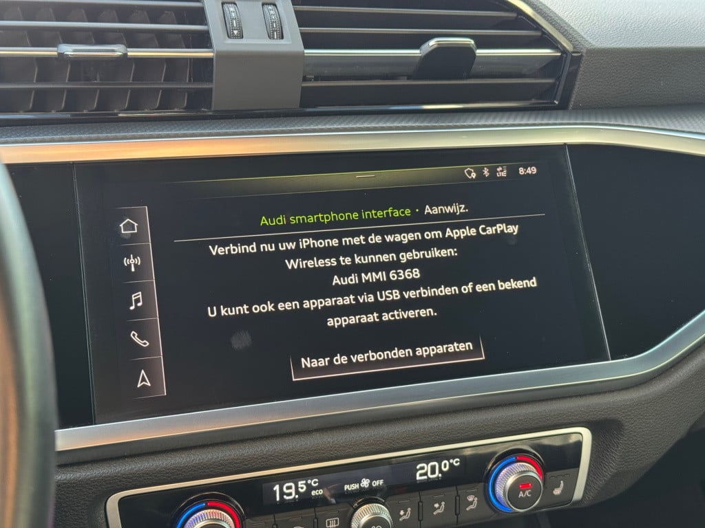 Audi Q3 sportback 35 tfsi pro line * camera * leer * carplay * black pack
