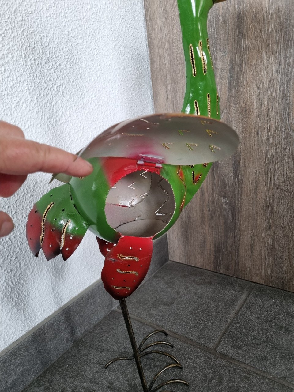 Leuke decoratievogel Wereldwinkel